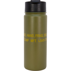 Mission First Tactical Mft M67 Frag Flip Top Tumbler 16Oz Mission First Tactical Mft M67 Frag Flip Top Tumbler 16Oz