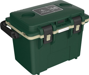 Pelican Hunter Green/Tan Dry Storagepelican Coolers Im 14 Quart Pelican Hunter Green/Tan Dry Storagepelican Coolers Im 14 Quart