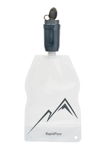 RapidPure 01600111 Purifier + Multi-Use System Black/Clear Plastic, 17" x 4.9" x 2.4", Includes Universal POD Adapter                                                                                   