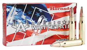 Hornady American Whitetail Ammunition 308 Winchester 150 Grain Interlock Spire Point 20RD