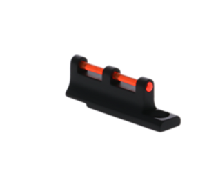 TruGlo Tru-Bead Turkey Sight Set Universal Fits Shotgun with Vent Rib Fiber Optic Red Standard Front, Interchangeable Green Ghost Ring & Notched Rear