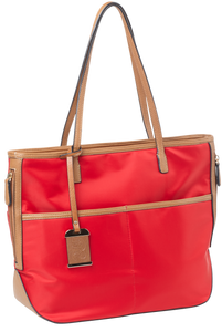 Bulldog BDP056 Tote Style Purse Most Small Pistols|Revolvers Nylon Red 