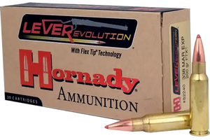 Hornady LEVERevolution Ammunition 338 Marlin Express 200 Grain FTX 20RD Hornady LEVERevolution Ammunition 338 Marlin Express 200 Grain FTX 20RD