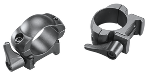 Weaver Mounts 49325 Lever Lok Top Mount 1" Medium Matte Black Steel