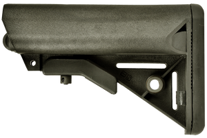 B5 Systems SOP1077 Enhanced SOPMOD Foliage Green Synthetic for AR-Platform with Mil-Spec Receiver Extension (Tube Not Included)