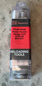 Horn Lnl Single Stage Primer Pocket Swage Tool