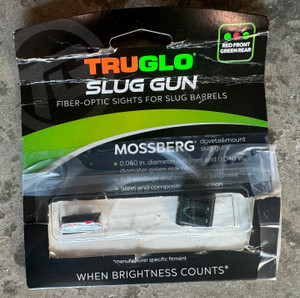 TruGlo TG961M Slug Gun SeriesBlack | Red Fiber Optic Front Grn Rear DEMO/USED