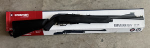 Crosman 1077 RepeatAir Air Rifle CO2 177 12rd Shot Black Receiver Black DEMO/USED