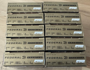 Federal P158 4B Premium 12 Ga 3" Max 41 Plts 4 Buck 50 Rounds 