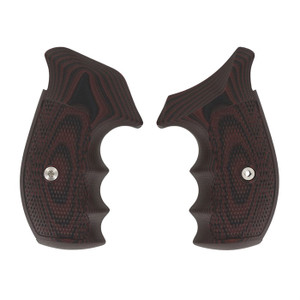 Vz Grips S&W N-Frame, Tac Diamond, Round Butt, Black Cherry