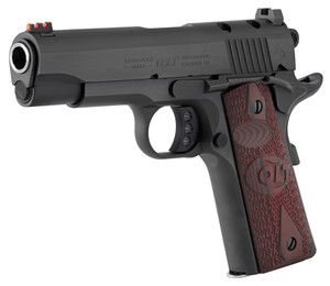 Colt Combat Commander Handgun .45 ACP 8rd Magazine 4.25" Black with Rosewood Grips