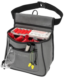 Allen Rival Series Double Compartment Shell Bag Grey