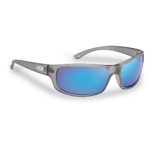 Flying Fisherman Sunglasses Slack Tide Granite-Blue Mirror