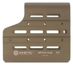Kinetic Development Group MSH5-110 Optics HUB Spotting Scope Case Flat Dark Earth Aluminum
