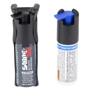 Sabre PBBKOCSTU04 Quick Grip Pepper Spray Range 12ft 0.54oz Black Canister