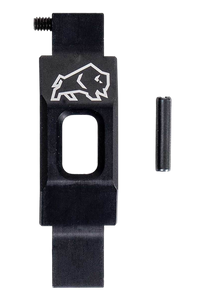 Tapco TAP22064 Trigger Guard Straight Black Aluminum For AR-15