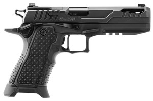 Oa Defense OA2311FPROELTBLKPRT21 2311 Pro Elite 9mm Luger 17+1/21+1 5" Black DLC Ported Barrel, Black Optic Ready/Serrated Slide, Black Aluminum Frame w/Picatinny Rail, Black Grip, Ambidextrous