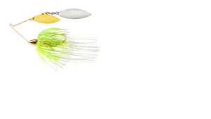 War Eagle Spinnerbait Screamn Eagle Gold Frame DW 1/2 White/Chart