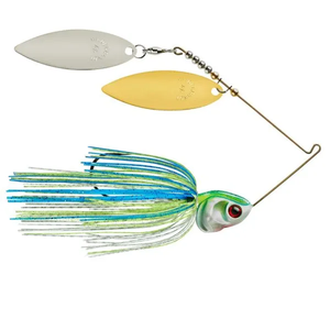 Booyah Covert 1oz White Chart Blue G/N Willow Tandem