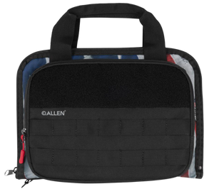 Allen Victory Series Double Tactical Soft Handgun Case 9" Flag Black