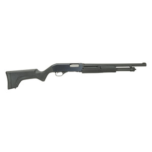 Stevens 19486 320 Security Full Size 12 Gauge Pump 3" 5+1 18.50" Matte Black Carbon Steel Barrel, Matte Black Aluminum Receiver, Fixed Matte Black Synthetic Stock, Ambidextrous