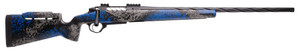 Seekins Precision 0011710323-F Havak PH3 6.5 Creedmoor 24" Black Fluted Threaded Barrel, Black Picatinny Rail Steel Receiver, Adj Cheek Riser Glacier Shadow Synthetic Stock