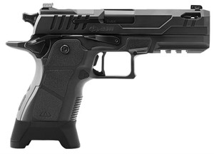 Oa Defense OA2311CPROPLSBLKPRT17 2311 Compact Pro Plus Kit 9x19 17rd 4.25" Black DLC Ported Barrel Black Optic Ready 17-4 Stainless Steel Slide Black Polymer Grip Ambidextrous