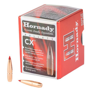 Hornady CX Bullets .22 cal .224" 65ÔøΩgr CX (22 Creedmoor) 50/Box