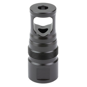 PRS MUZZLE BRAKE 0.280 1/2-28 THREADS SQUARE SHOULDER BLACK