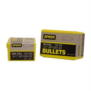 Speer Hot-Cor Rifle Bullets .303/7mm .311" 150 gr SSP 100/ct