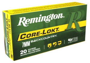 Remington Ammunition 28987 Core-Lokt 7mmBC 175gr 20 Per Box/10 Case