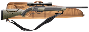 CVA PR3232NSCP Accura MR-X 45 Cal 26" Tungsten Cerakote Fluted Threaded Barrel, Drilled & Tapped Receiver, Adjustable Black/Gray Webbing Synthetic Stock, KonusPro 309x40mm IR w/BDC, Soft Rifle Case