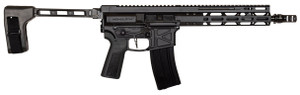 Global Ordnance LLC 197892004862 Monolith 15P 5.56x45mm NATO 30+1 12.50" Black Mono Barrel, M-LOK Handguard, Black Aluminum Picatinny Rail Receiver, SB Tactical Brace, B5 P-Grip 23 Grip
