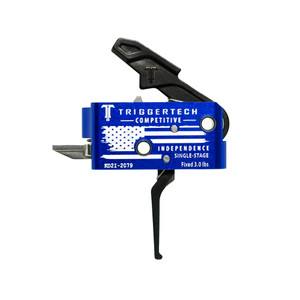 TriggerTech Special Edition Independence Day Competitive Rifle Trigger for AR-15 3lbs Flat Black