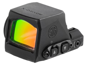 Sig Sauer Electro-Optics SORX1280 Romeo-X Compact Black 1x24mm 3MOA Green Dot Reticle RX Footprint Mount