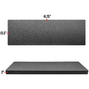 Eylar Ragar Crosslink Foam Insert 41.75''X13.5'' For Hard Rifle Case