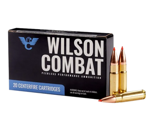 Wilson Combat Rifle Ammunition 300 Blackout | 110gr Hornady V-MAX 2350 FPS 20/Box