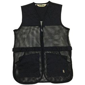 Bob Allen Full Mesh Dual Pad Shooting Vest Black S