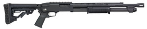 Mossberg 590R Stand Off Shotgun 12ga 6rd Capacity 18.5" Breacher Barrel AR Mil-Spec Stock