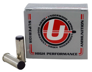 Underwood Ammo Hard Cast Wadcutter Handgun Ammunition 44 Spl 200gr LSWC 1000 fps 20/ct