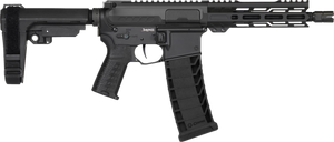 CMMG Banshee MK4 Fixed Ejector Handgun 9mm Luger 30rd Magazine 8" Barrel RipBrace Armor Black