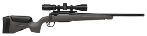 Savage 110 Trail Blazer XP Rifle 6.5 PRC 2rd Capacity 22" Threaded Fluted Barrel Flat Dark Gray Stock w/Crossfire II 3-9x40