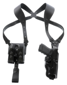 Galco VHS4212RB VHS 4.0 Shoulder System Black Leather Fits 1911 Fits 5" Barrel Ambidextrous
