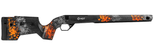 Mdt Sporting Goods Inc 114481HOG Orange/Gray Foam Filled Carbon Fiber Fits Remington 700