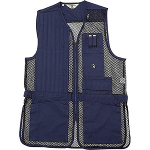 Bob Allen Full Mesh Shooting Vest Navy Rh S