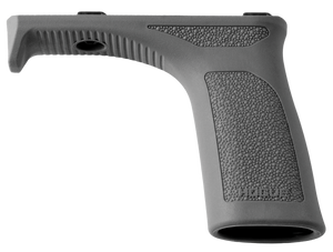 Hogue 13132 Hybrid Forend Grip Gray Overmolded Rubber