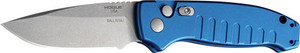 Hogue Ballista I Automated Folder Knife 3 1/2" Drop Point Blade Blue