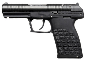 Kel-Tec PR57BLK PR57 Compact Frame 5.7x28mm 20+1 4" Black Steel Barrel, Black Optic Ready/Serrated Slide, Black Textured Grip