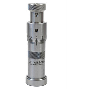L.E. Wilson 28 Nosler Micrometer Top Bullet Seater Die