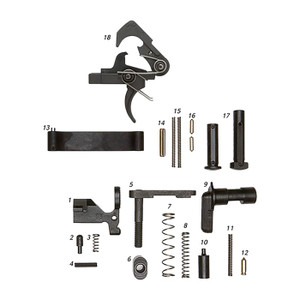 Alg Defense Ar-15 Lower Parts Kit W/ Qms Trigger